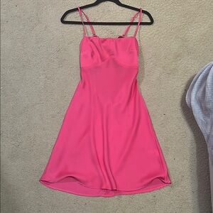Hello Molly Pink Mini Dress